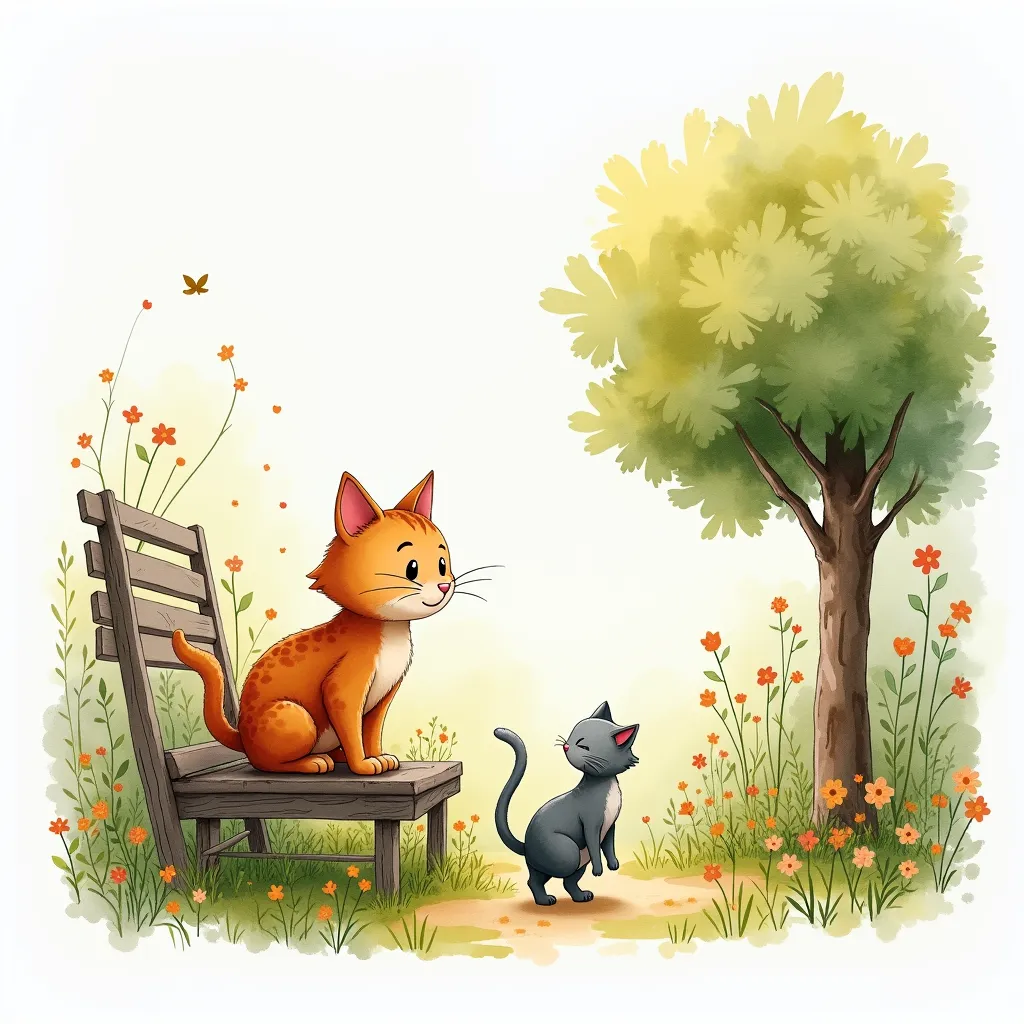 Die mutige Katzenfreundin