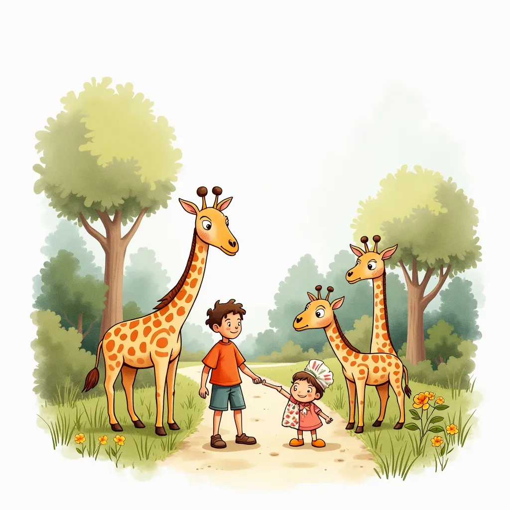 Das Abenteuer im Giraffenland