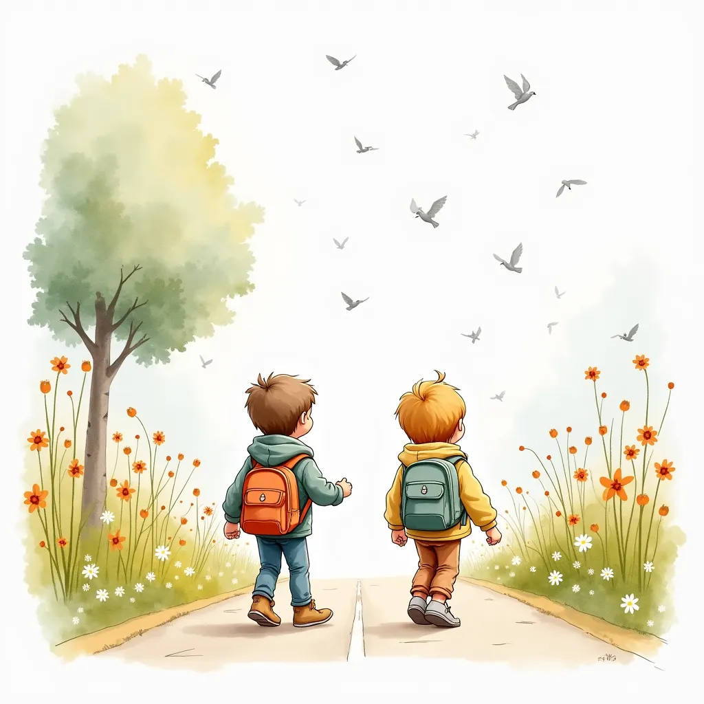 Der magische Schulweg